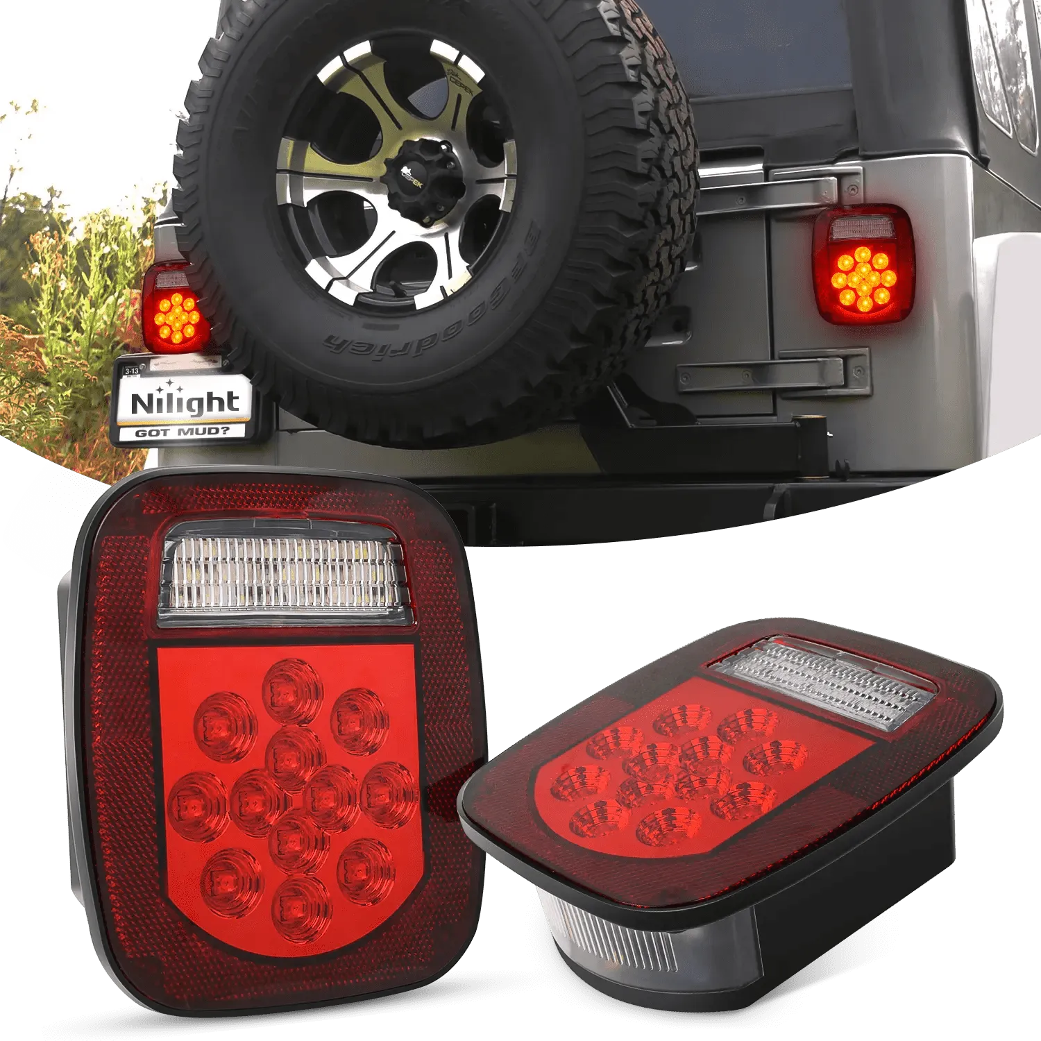 39 LEDs Stop Turn Tail Light