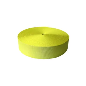 6" x 300' 58.8K Nylon Webbing - Yellow
