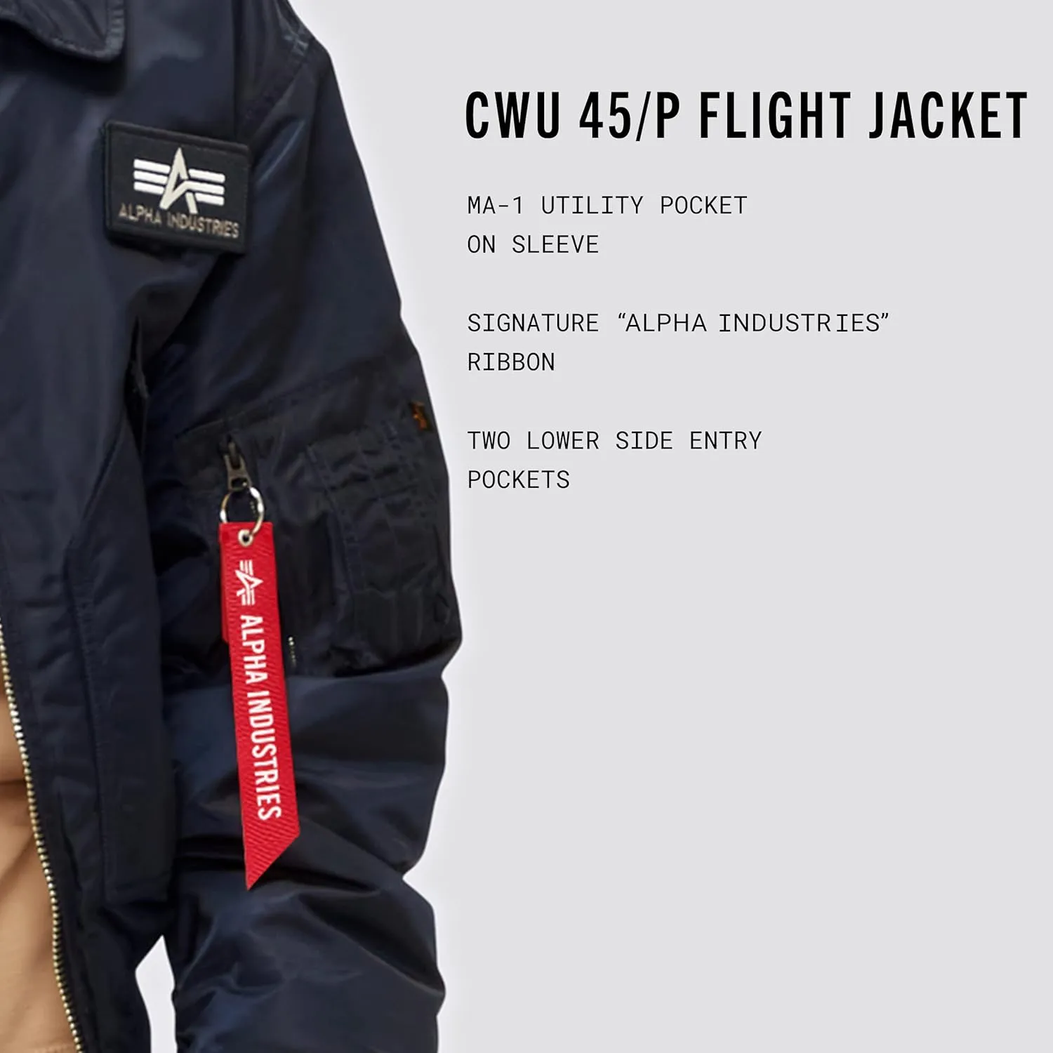 Alpha Industries Men's CWU 45/P Flight Jacket