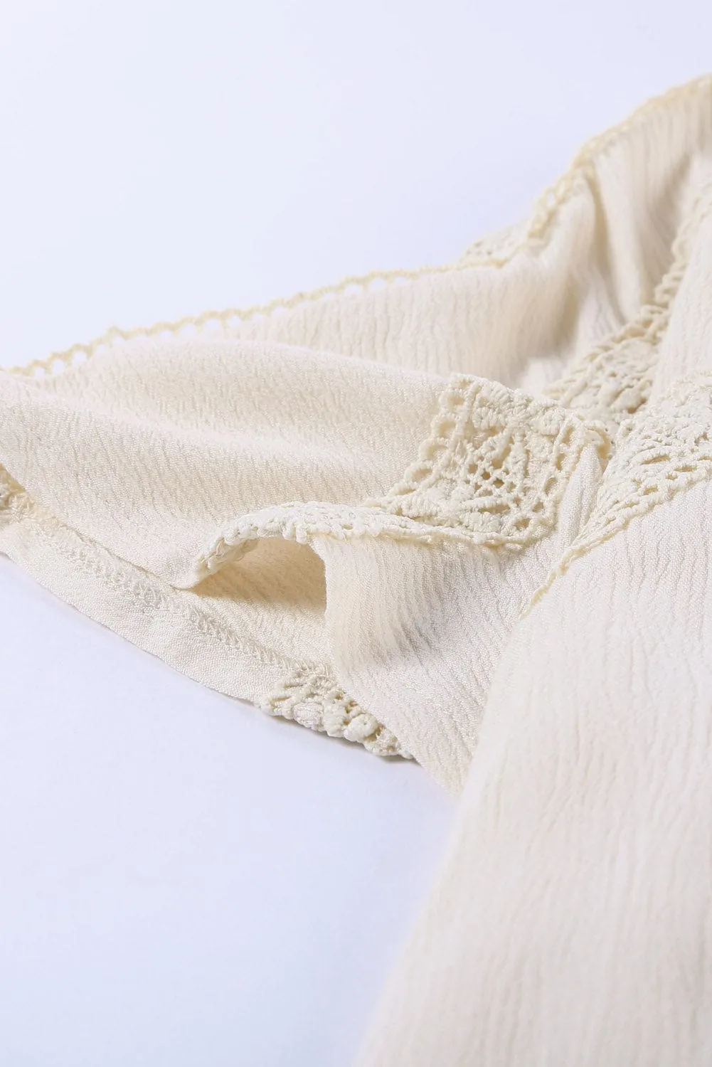 Bohemian Eyelet Shorts Set