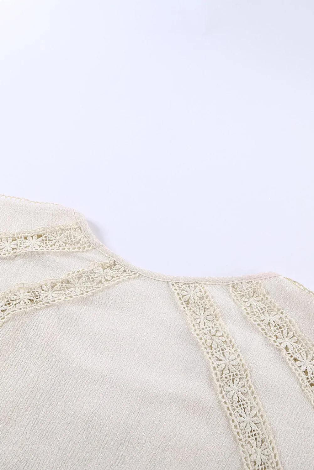 Bohemian Eyelet Shorts Set