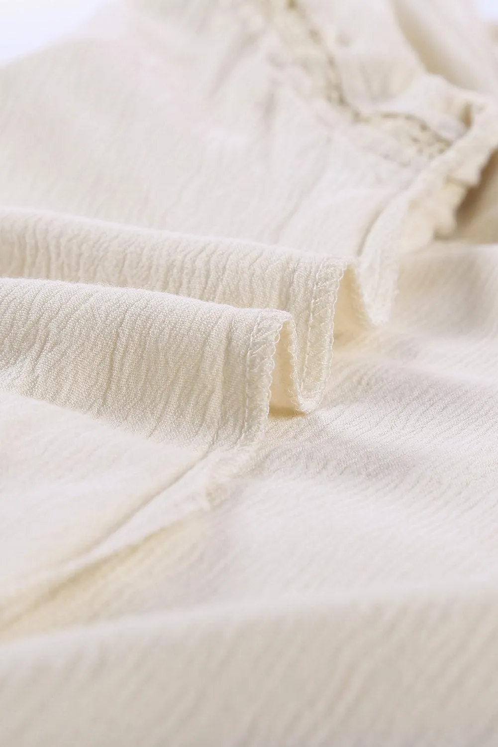 Bohemian Eyelet Shorts Set
