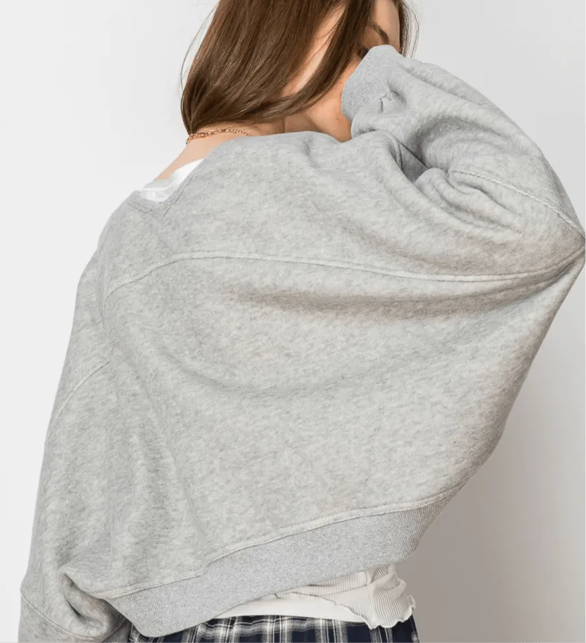 Bolero Shrug Sweatshirt