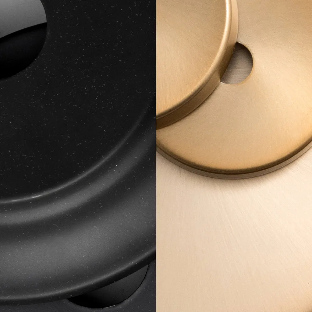 Brent 1 Light Matte Black   Vibrant Gold Sconce
