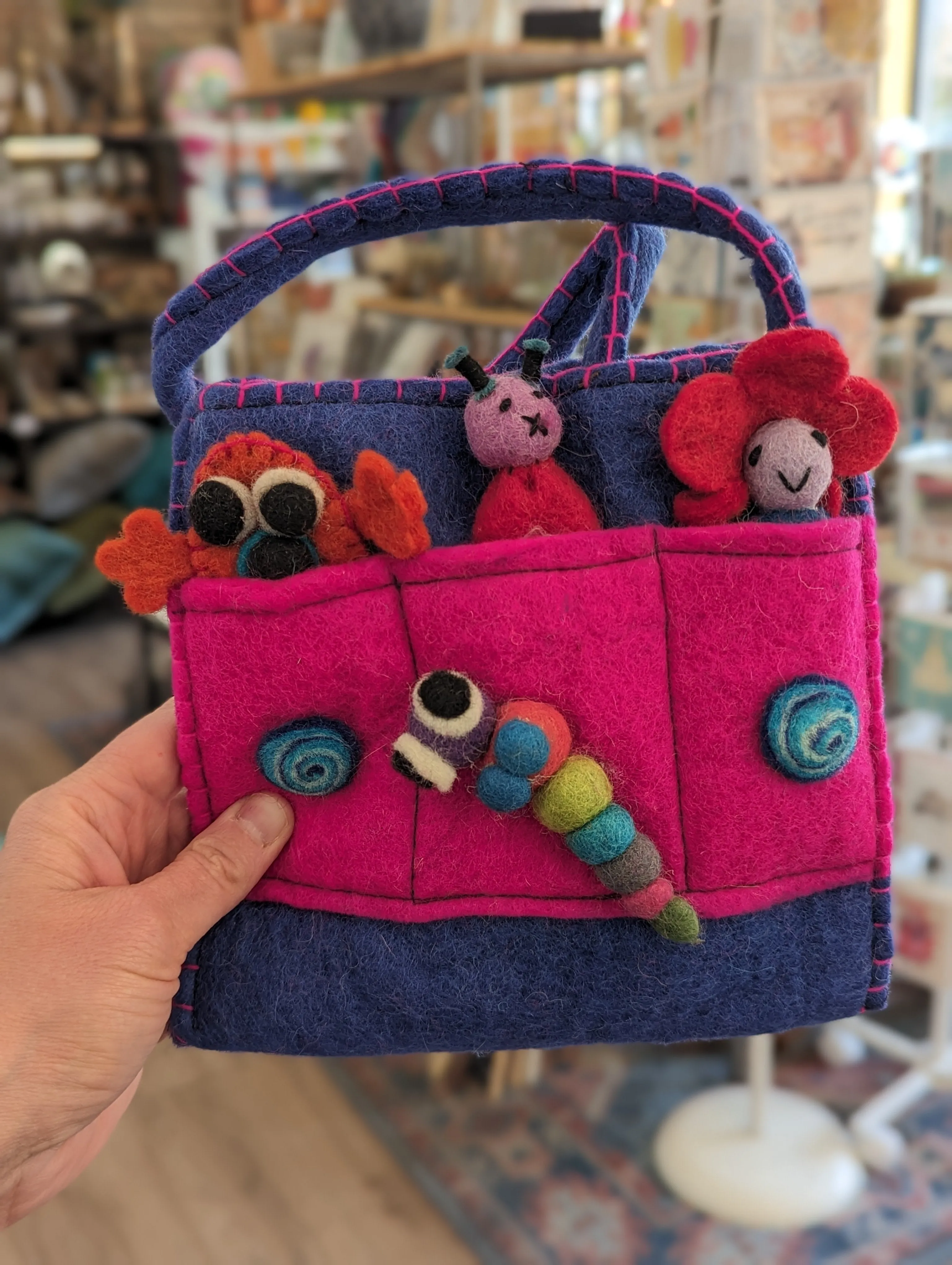 Children's Felted Wool Purses/Bags (Multiple Styles)