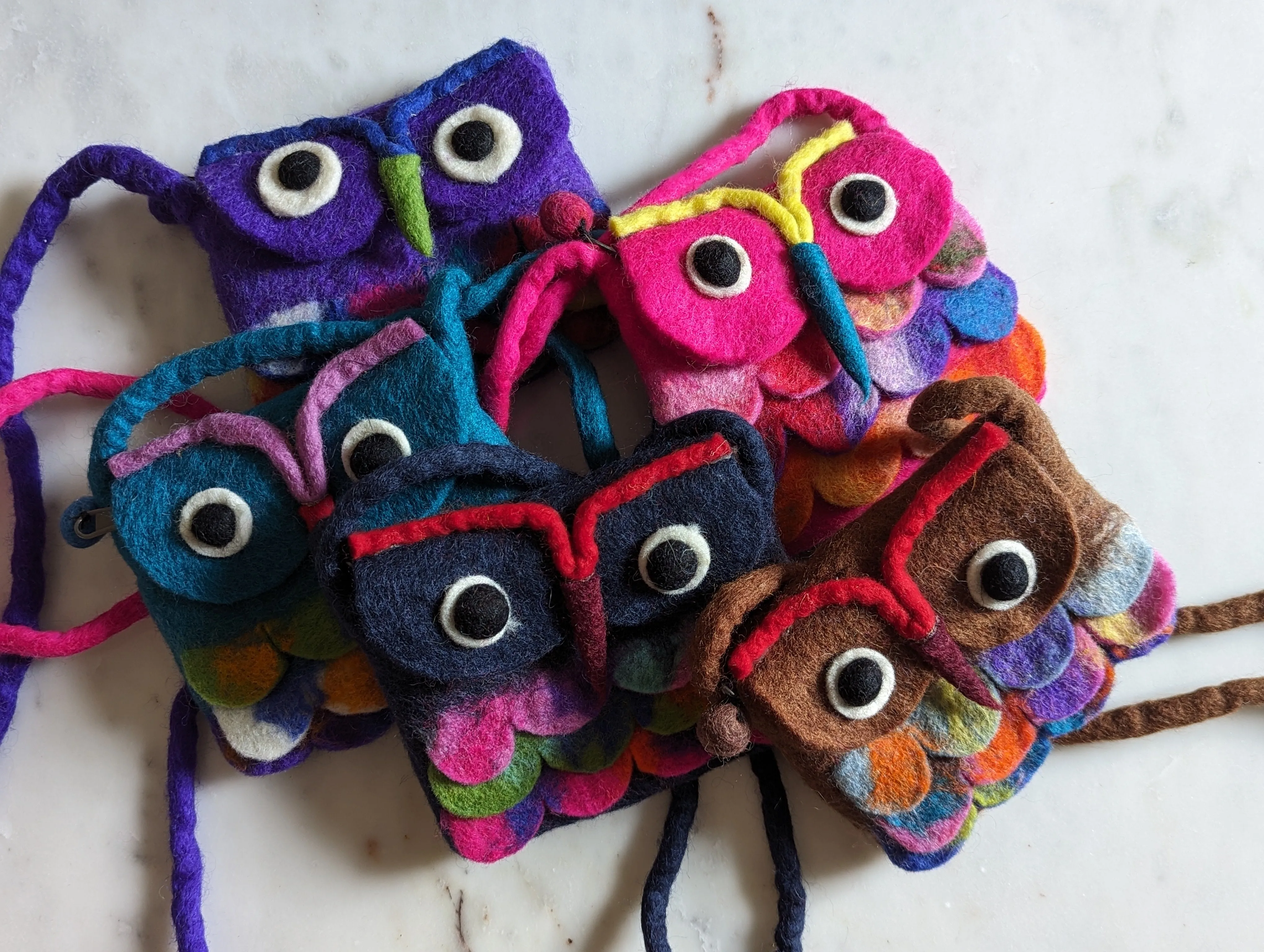 Children's Felted Wool Purses/Bags (Multiple Styles)