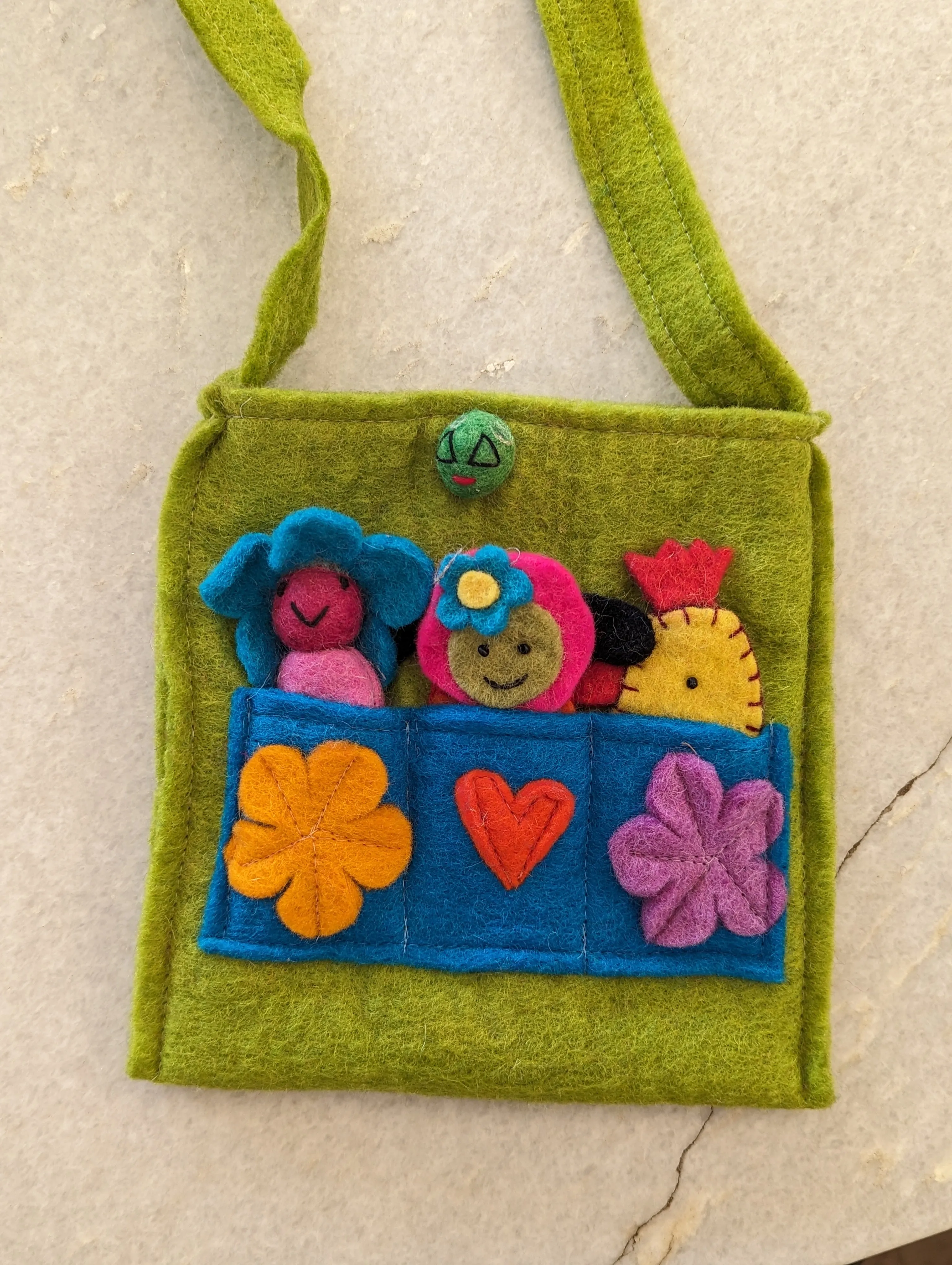 Children's Felted Wool Purses/Bags (Multiple Styles)