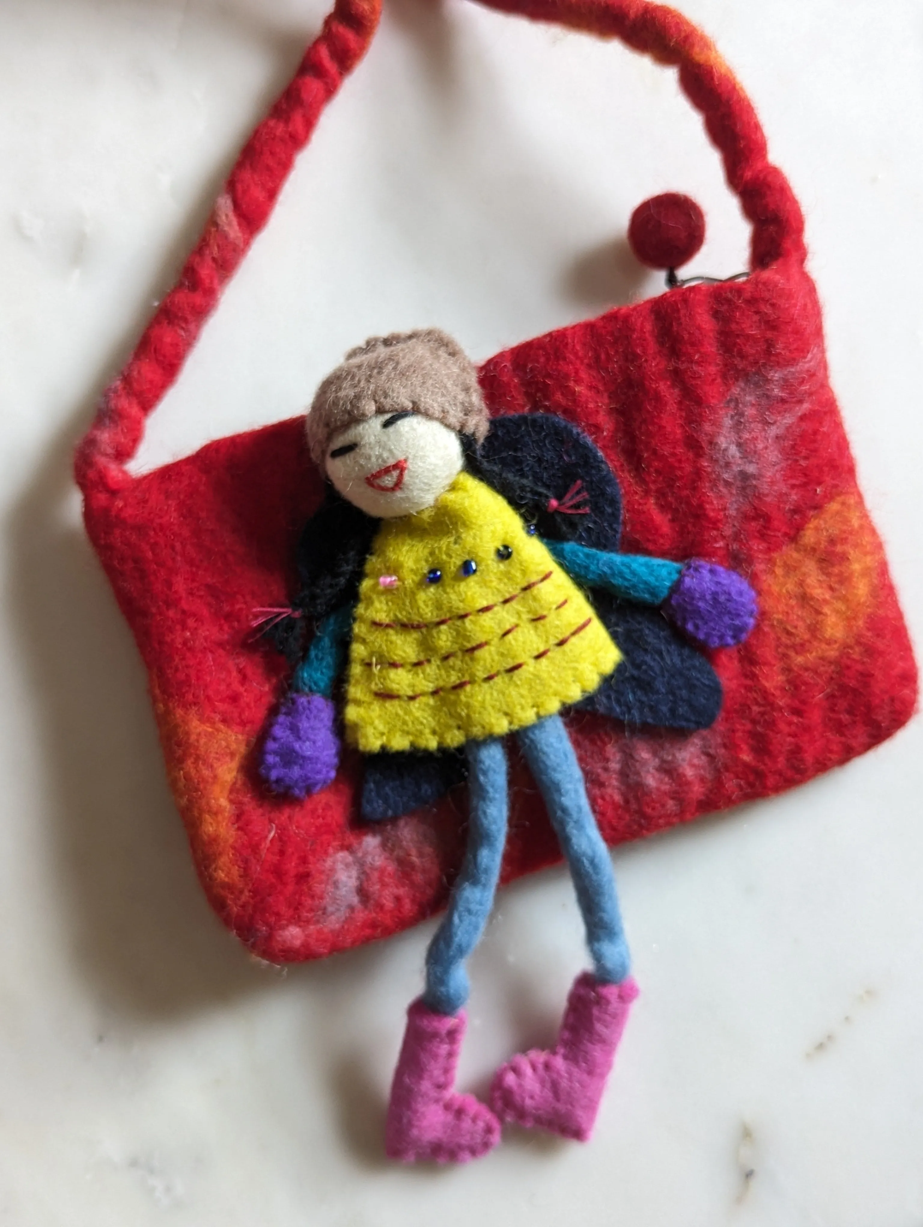 Children's Felted Wool Purses/Bags (Multiple Styles)