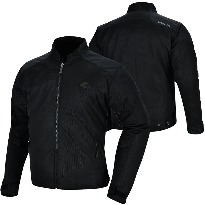 CREW MESH JACKET BLACK  RSJ323