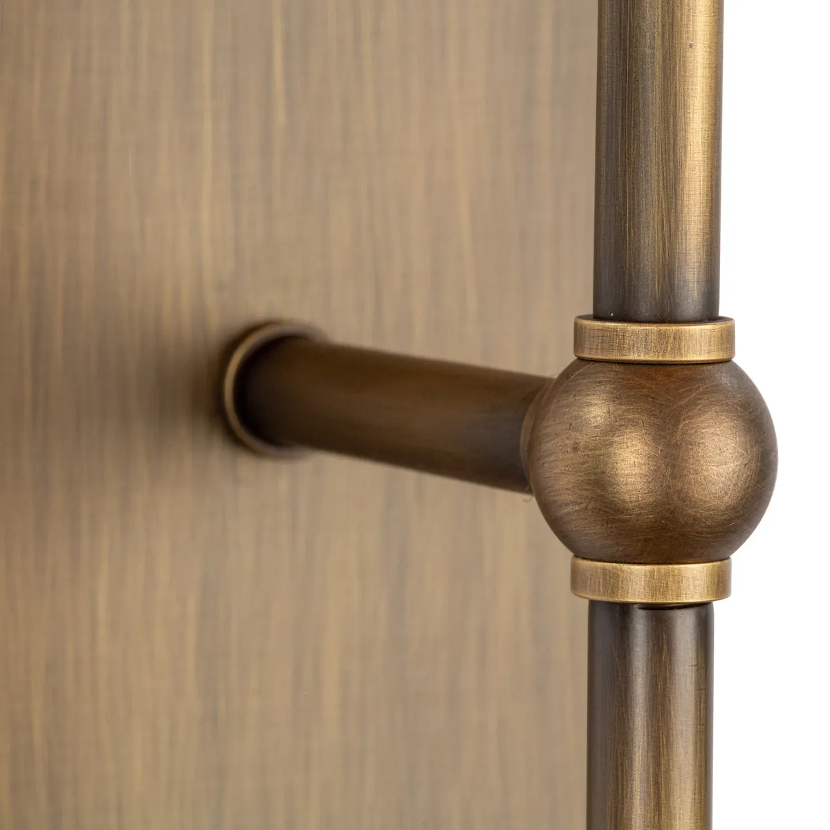 David Hunt Durrell Wall Light Solid Antique Brass