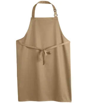 Dennys Polyester Bib Apron | Biscuit