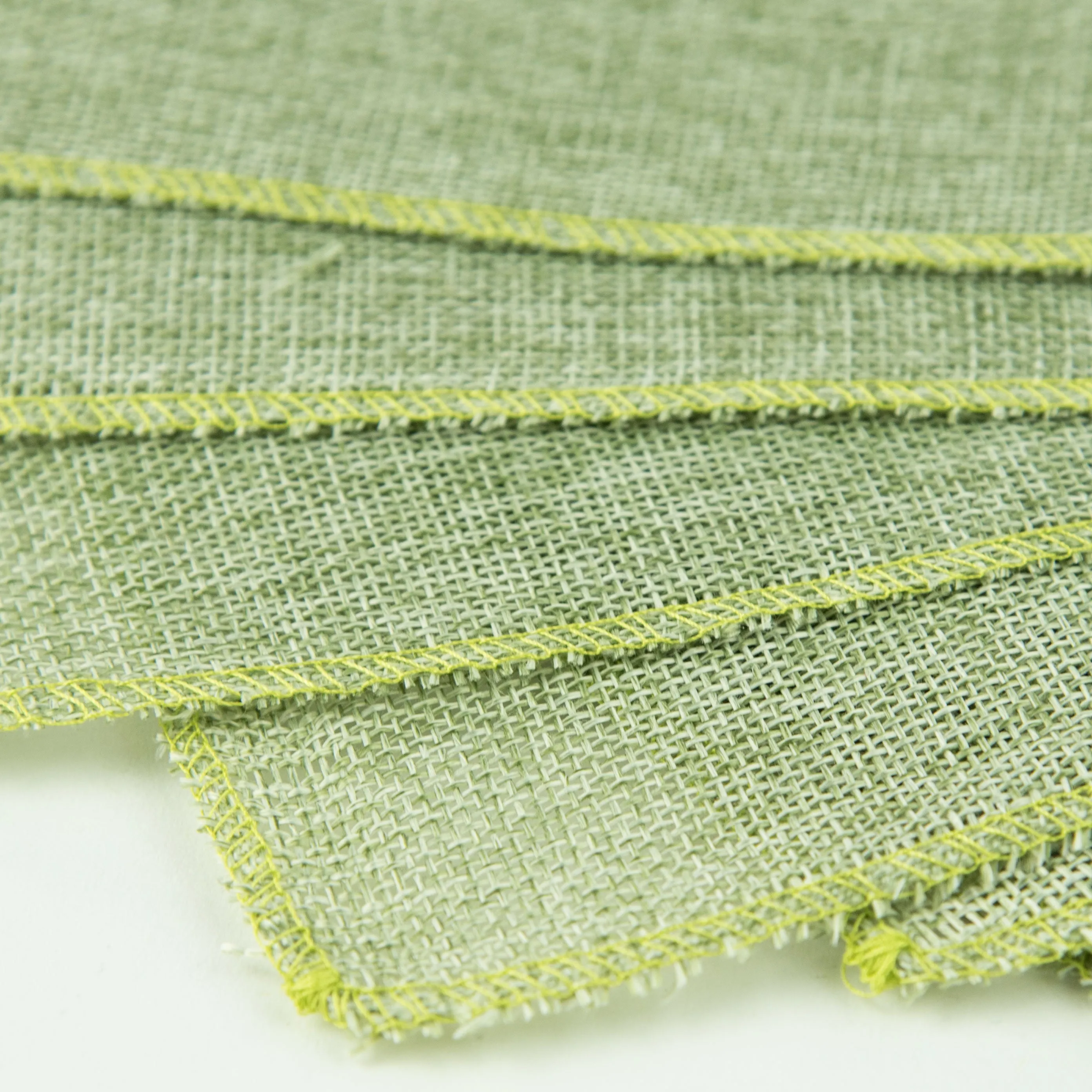 Faux Jute Placemats: Moss Green (10)