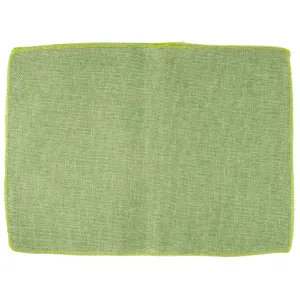 Faux Jute Placemats: Moss Green (10)