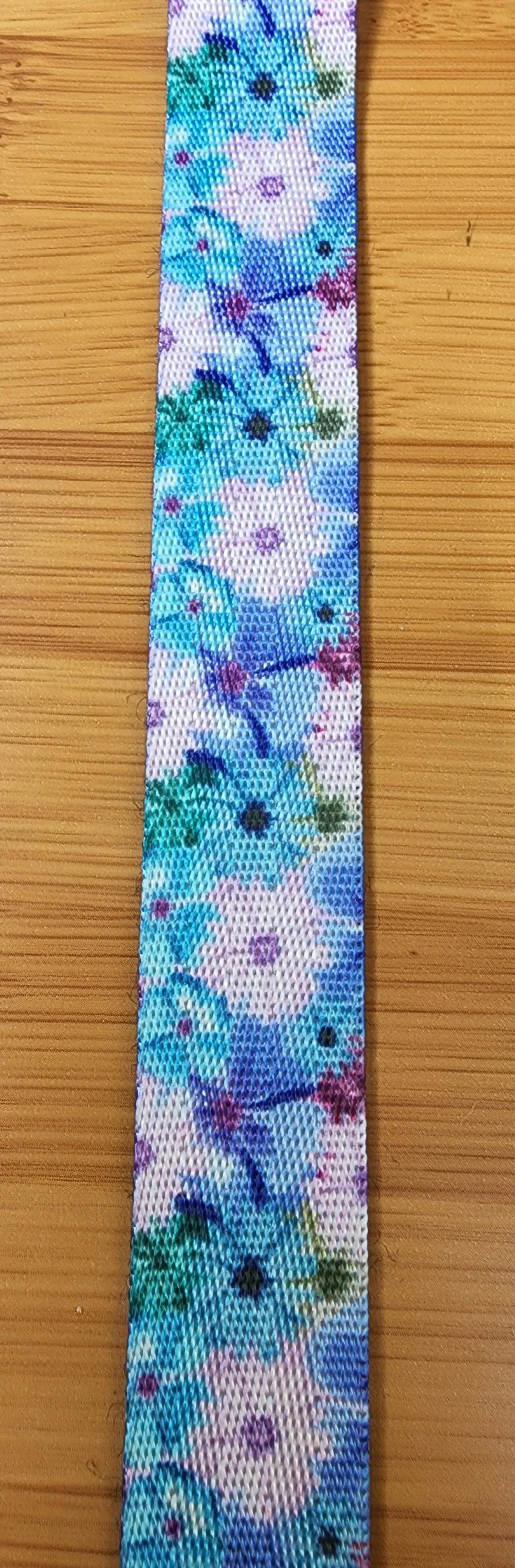 Floral Nylon Webbing