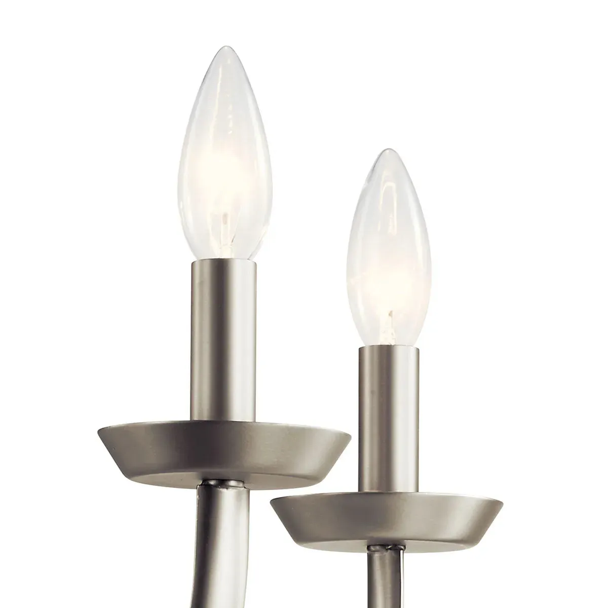 Kennewick 18" 5-Light Chandelier, Brushed Nickel Finish