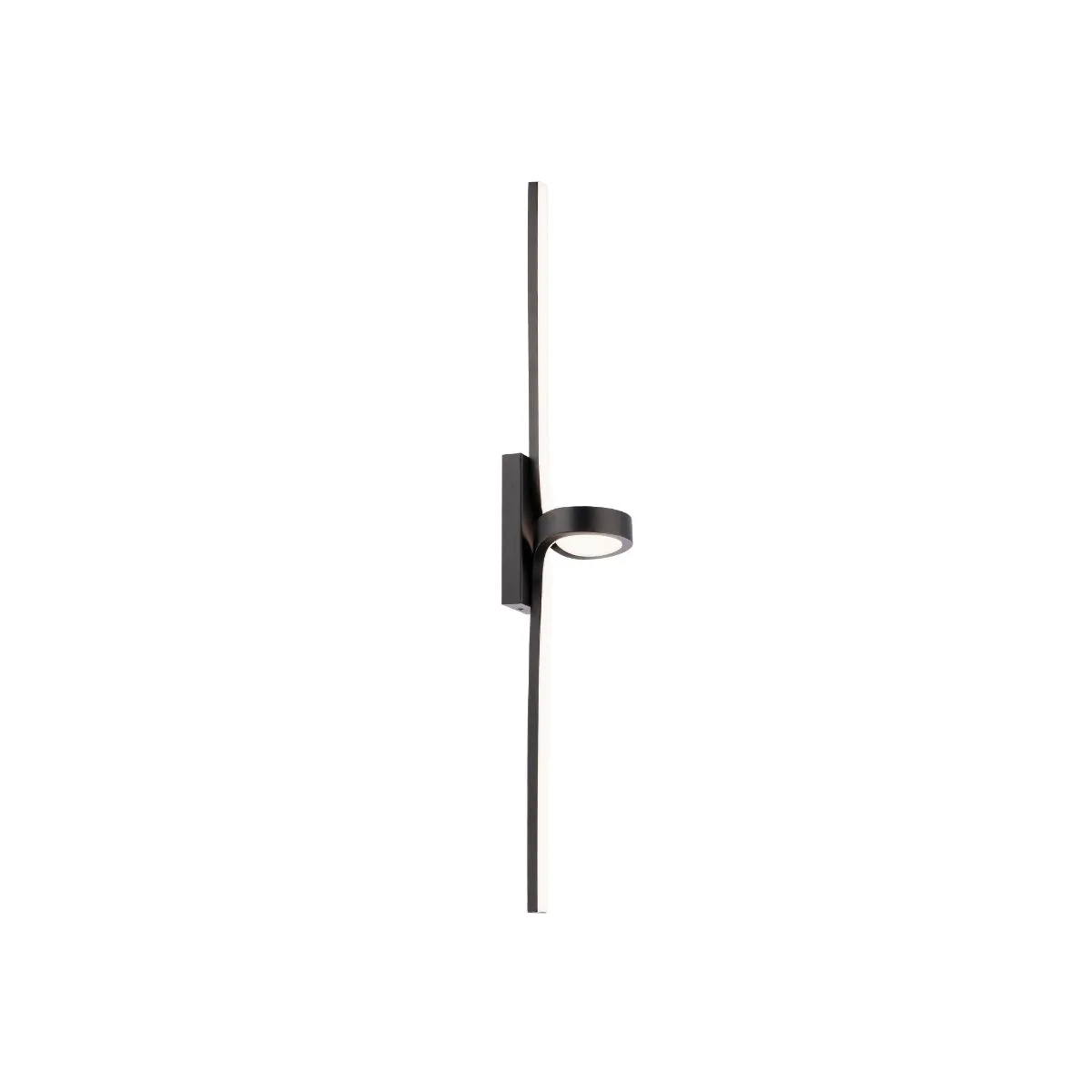 Loophole 26 in. LED Bath Bar 3000K Black finish