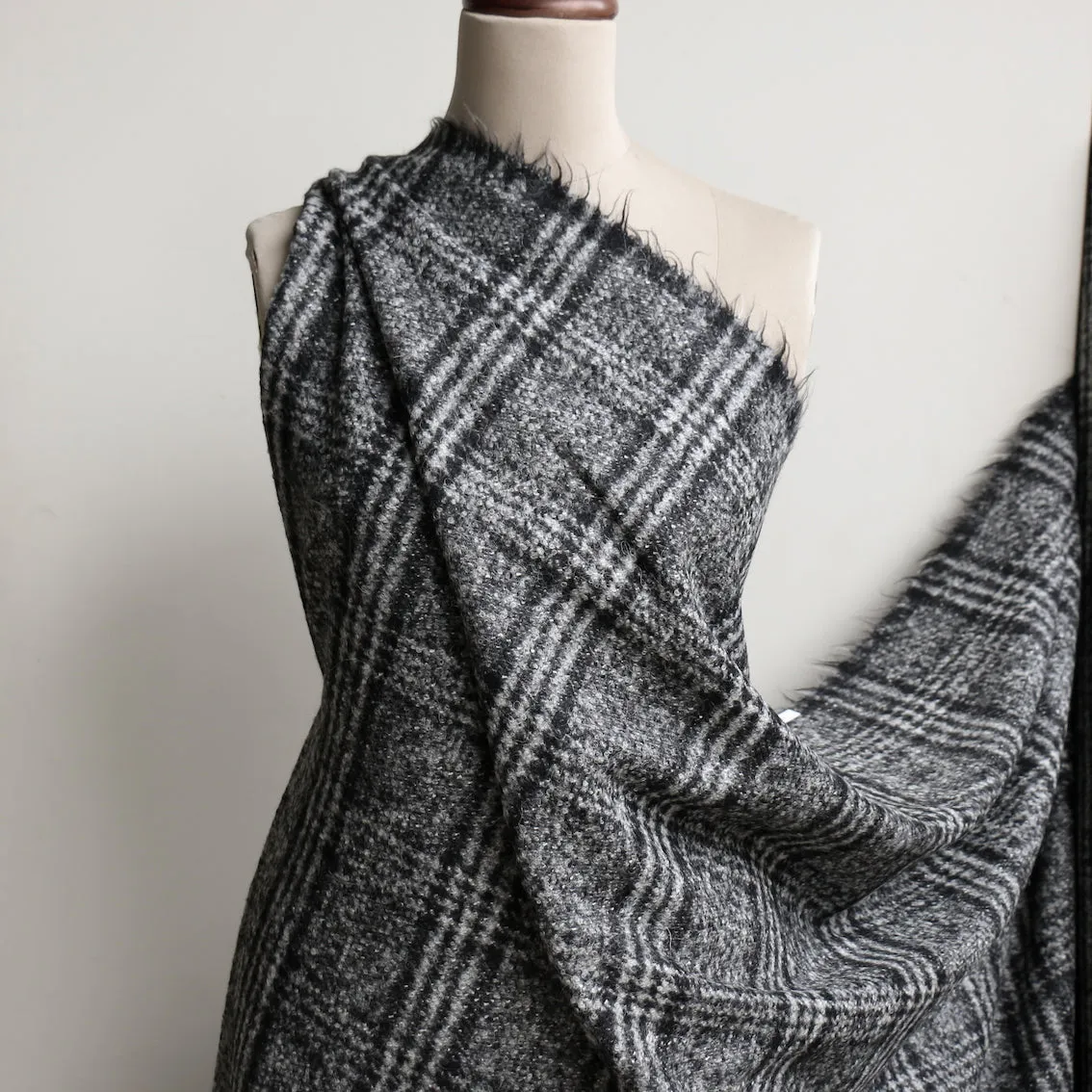 Mara Check Wool/Mohair