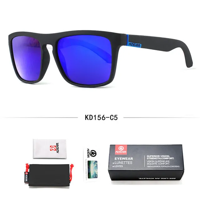 Men's Polarized All-Fit Mirror Classic Design Sunglass Brand Box