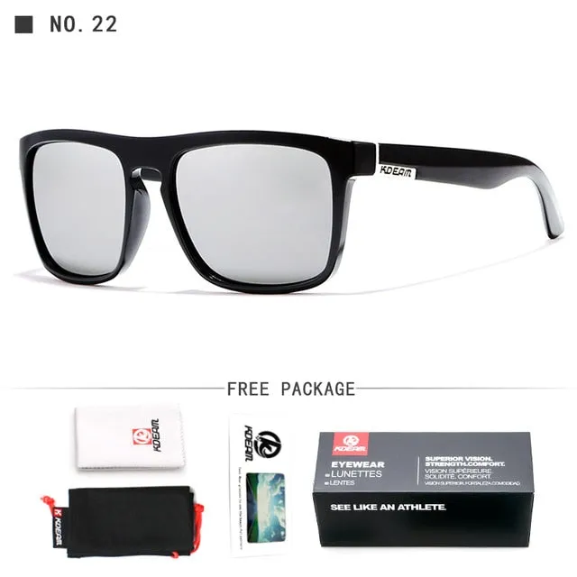 Men's Polarized All-Fit Mirror Classic Design Sunglass Brand Box