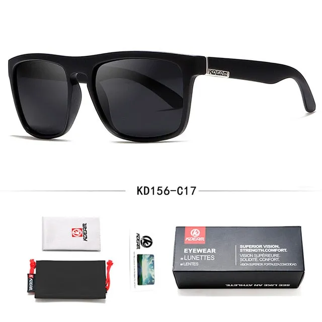 Men's Polarized All-Fit Mirror Classic Design Sunglass Brand Box