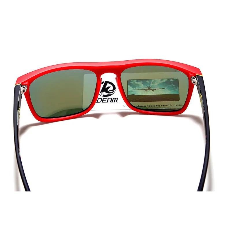 Men's Polarized All-Fit Mirror Classic Design Sunglass Brand Box
