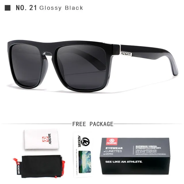 Men's Polarized All-Fit Mirror Classic Design Sunglass Brand Box