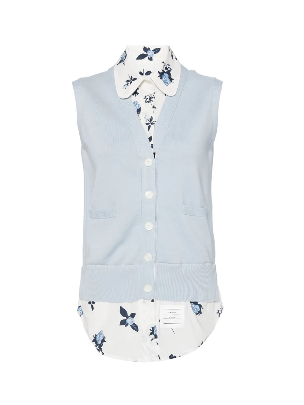 Milano Stitch Rose Floral Vest