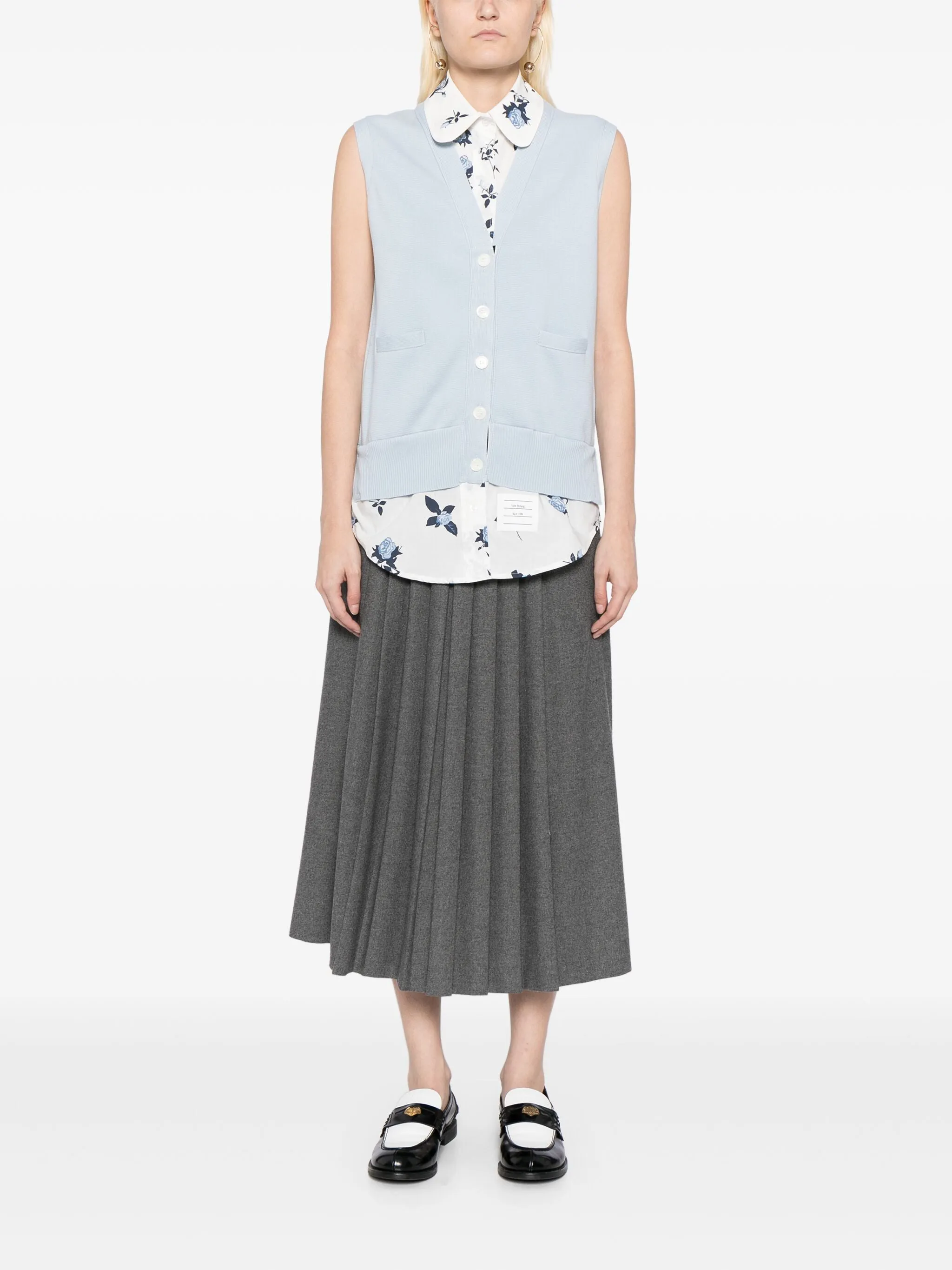 Milano Stitch Rose Floral Vest