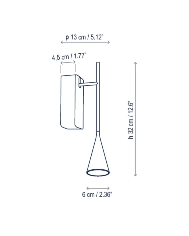 Modern Adjustable Black Conical Reading Light | Assorted Styles