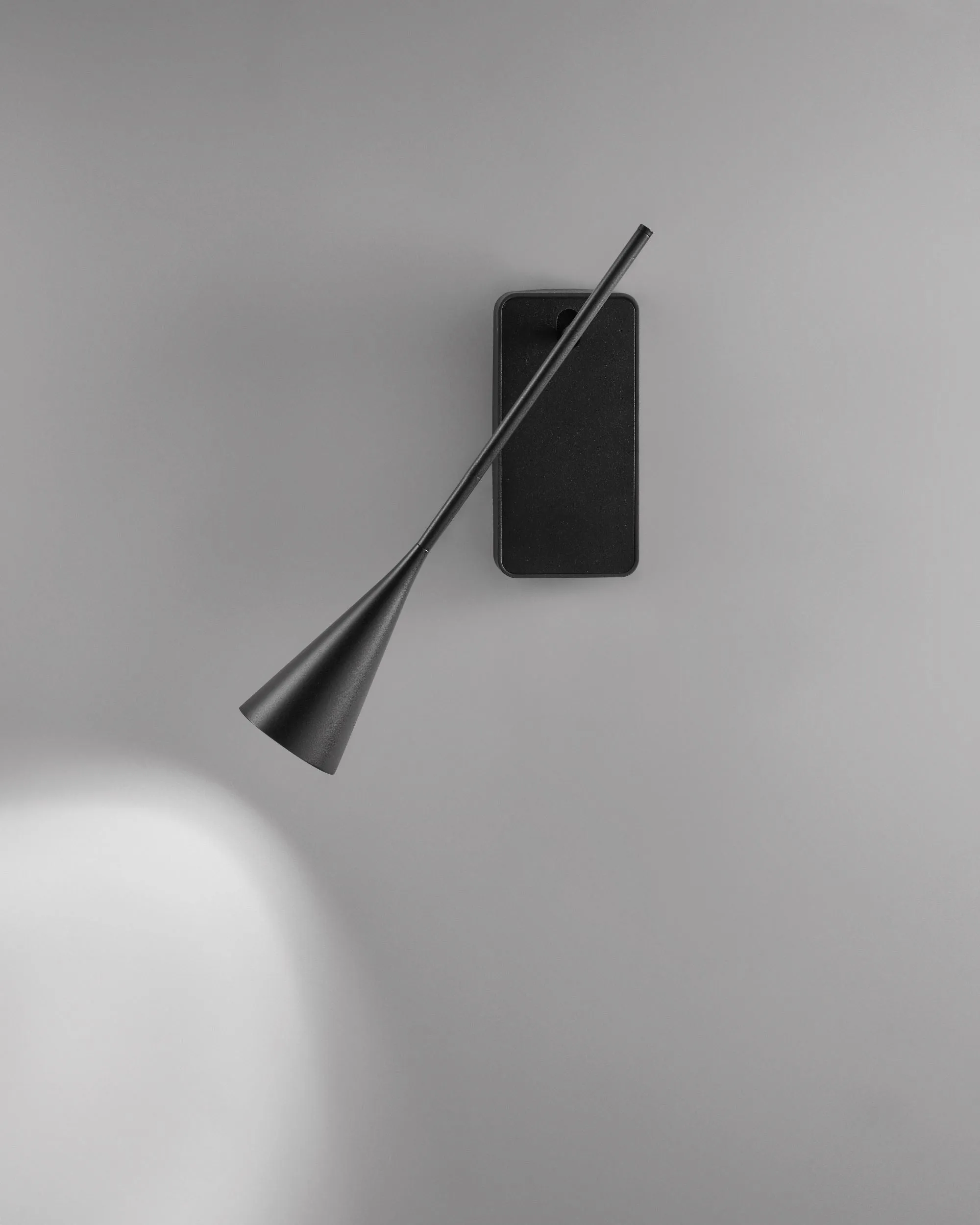 Modern Adjustable Black Conical Reading Light | Assorted Styles