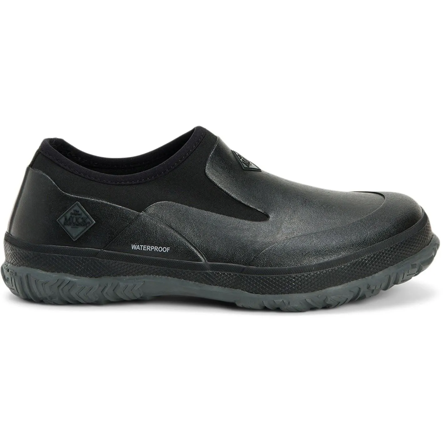 Muck Boots Forager Low Black Rubber Unisex Garden Shoes