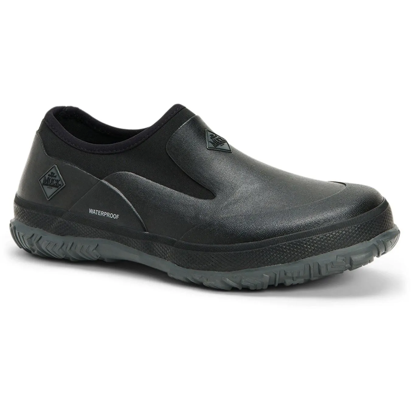 Muck Boots Forager Low Black Rubber Unisex Garden Shoes