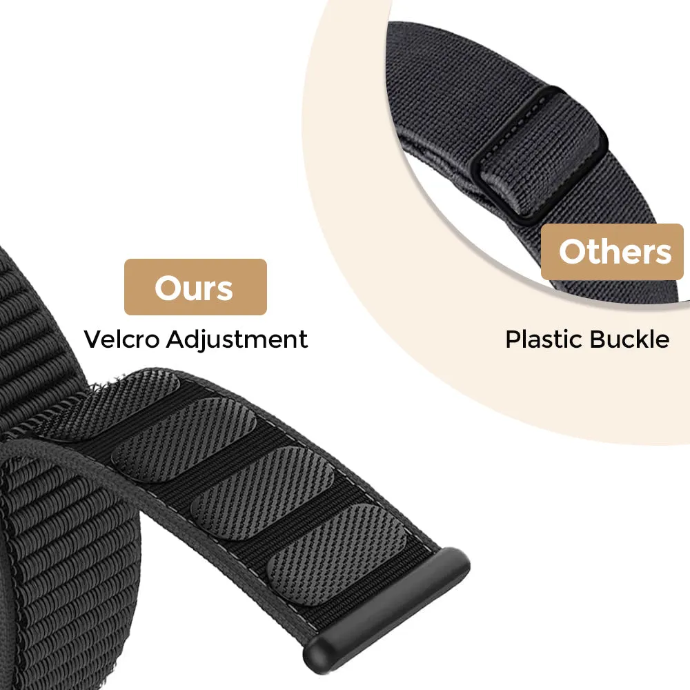 Nylon Straps | Xiaomi Mi Band 7 / 6 / 5 | Storm Grey Cape Blue Black Carbon