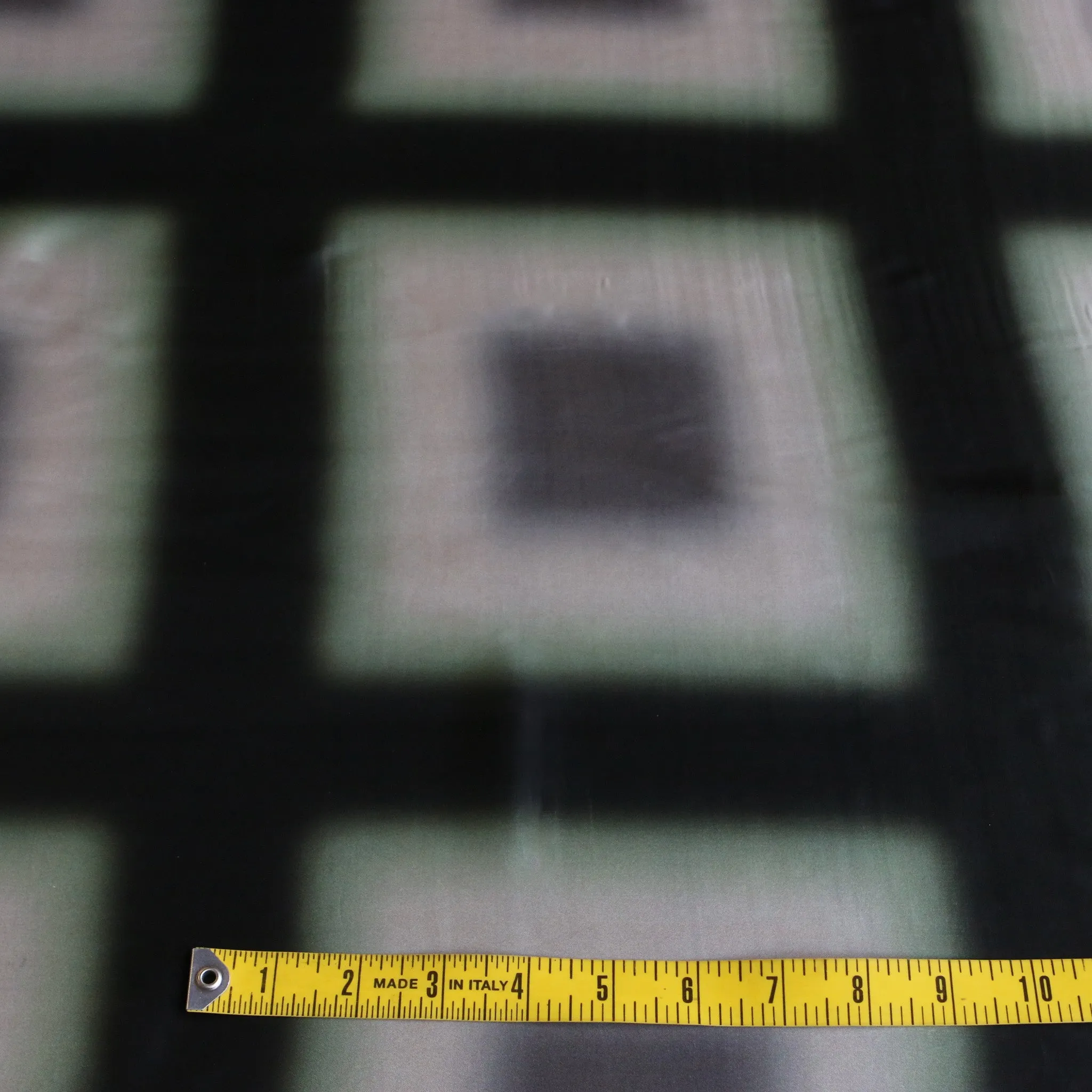 Ombre Check Nero Viscose