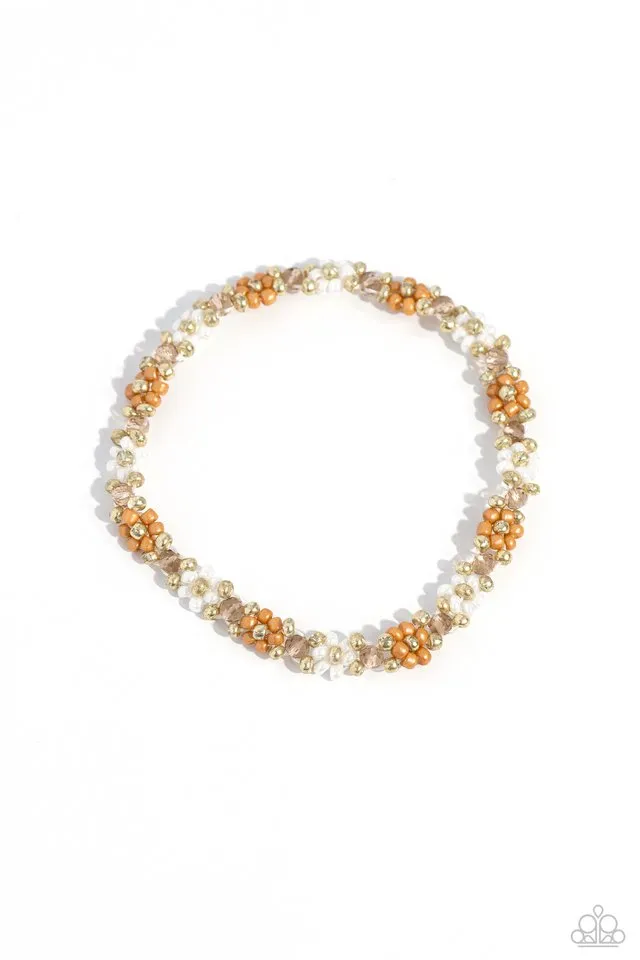 Paparazzi Bracelet ~ Deep-Seeded Dimension - Brown
