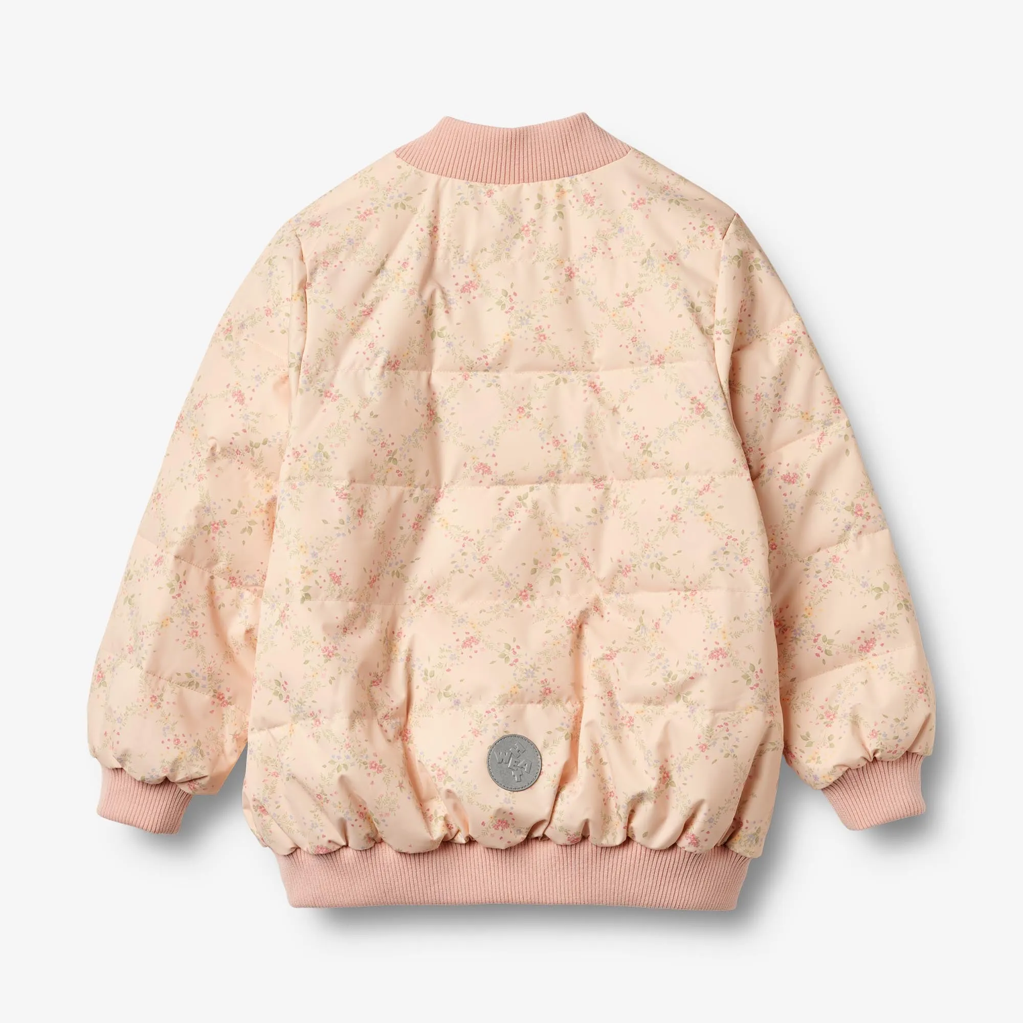 Puffer Jacket Lotte - rose checked flowers