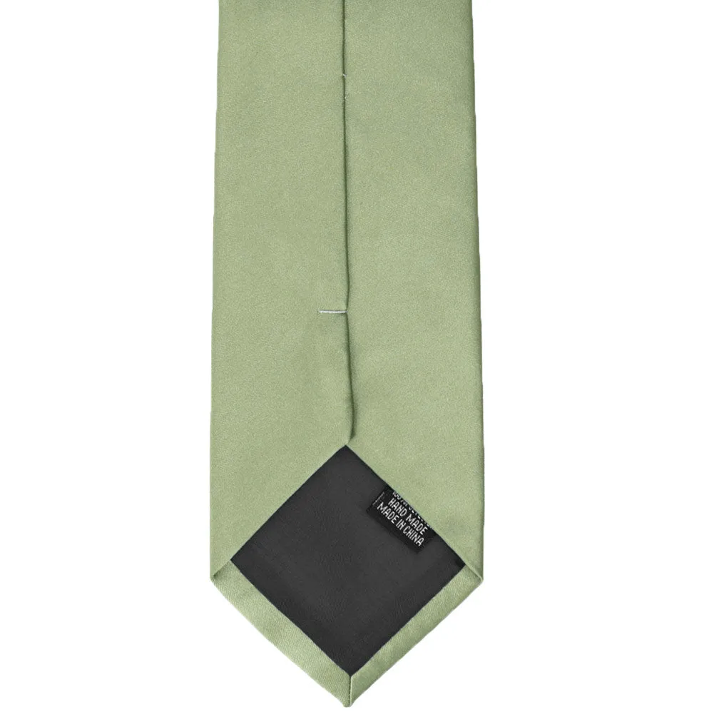 Sage Premium Solid Color Necktie