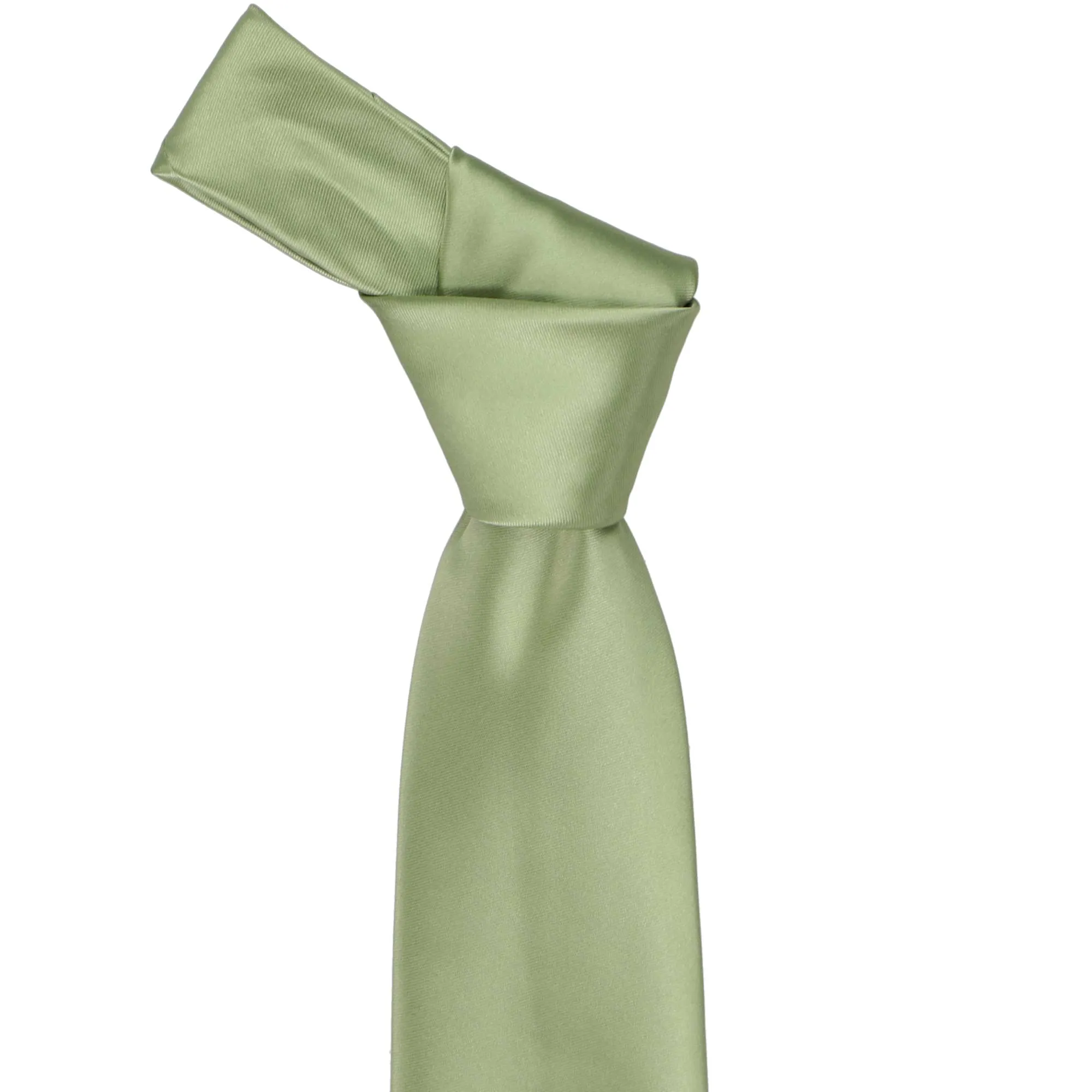 Sage Premium Solid Color Necktie