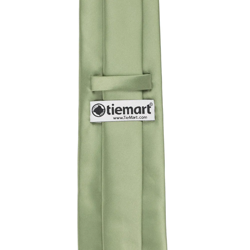 Sage Premium Solid Color Necktie