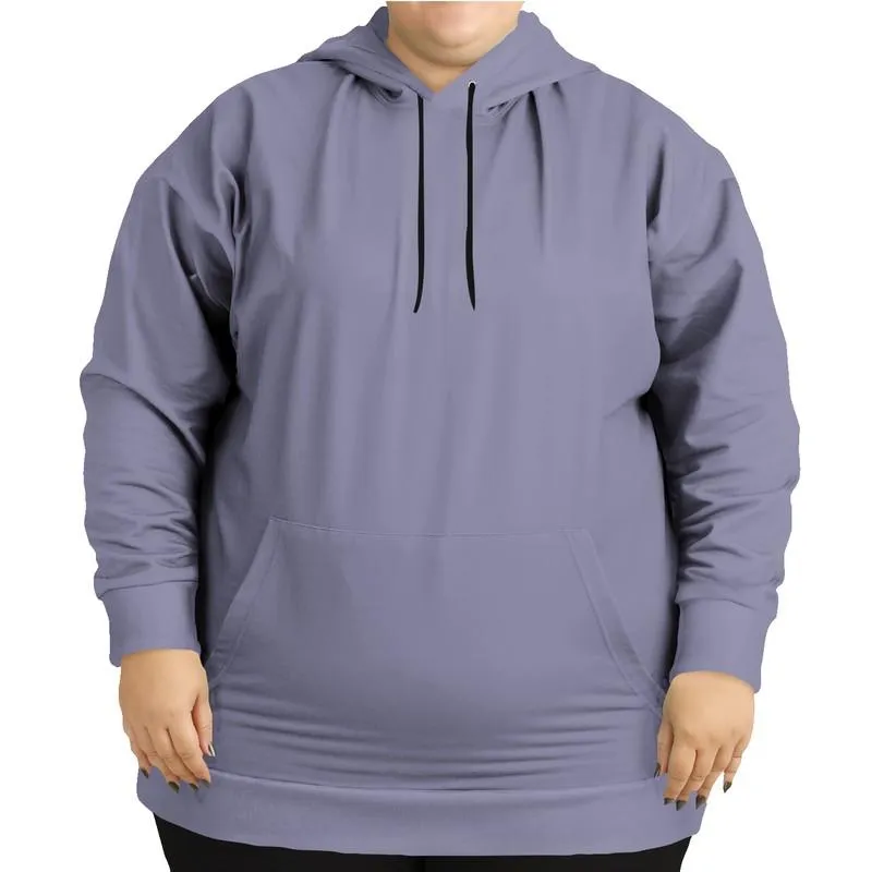 Shaded Pale Pastel Blue Gray Hoodie | Unisex | with PLUS sizes | C30M30Y0K30