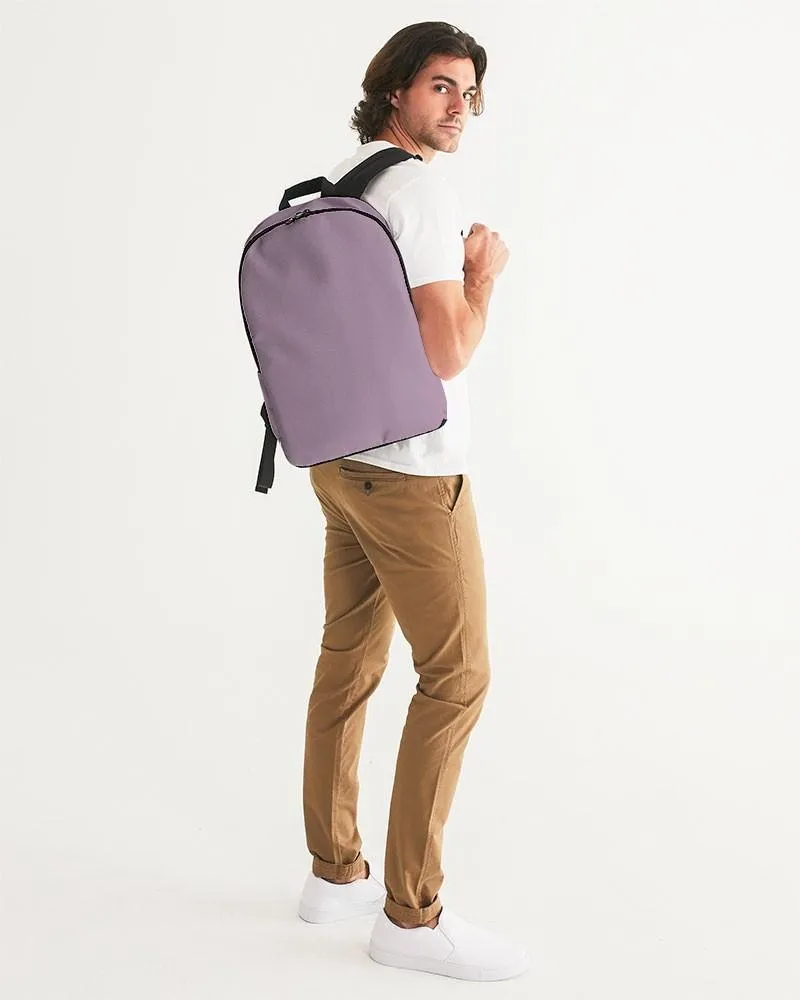 Shaded Pale Pastel Purple Gray Waterproof Backpack | C8M30Y0K30
