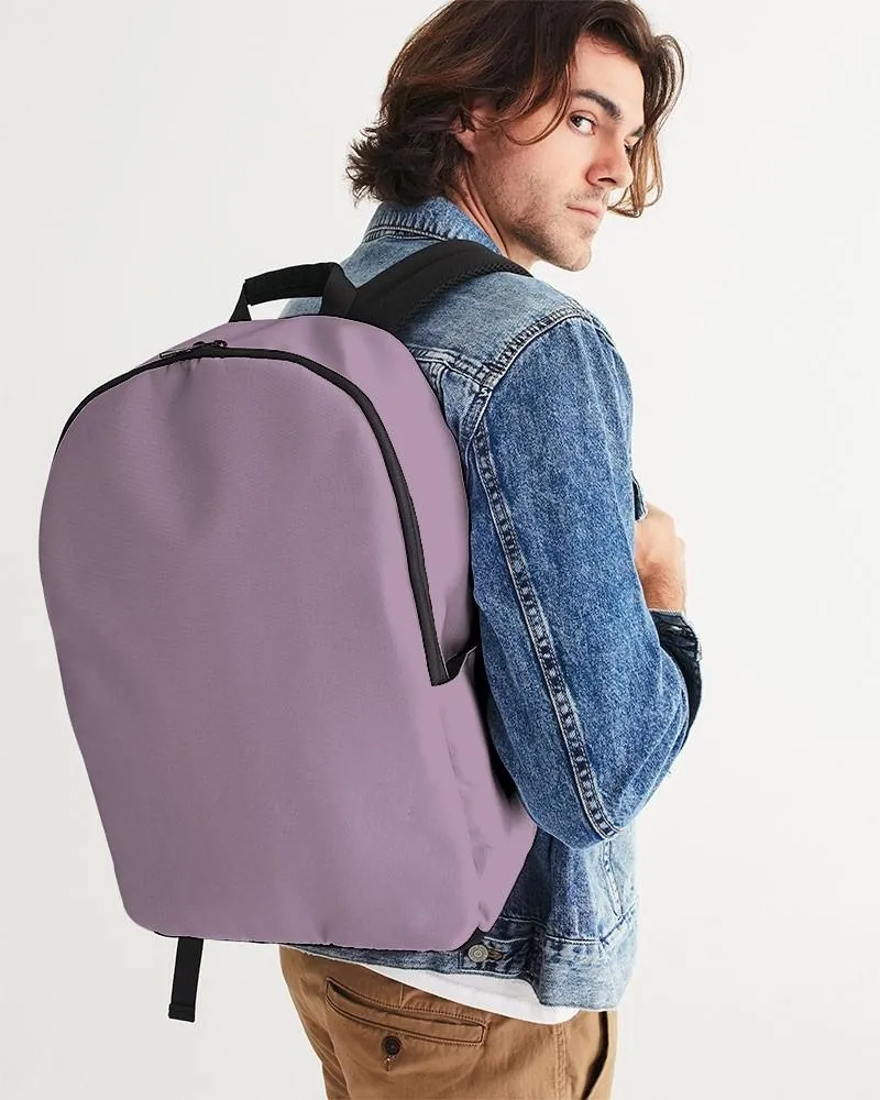 Shaded Pale Pastel Purple Gray Waterproof Backpack | C8M30Y0K30