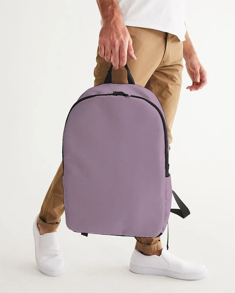 Shaded Pale Pastel Purple Gray Waterproof Backpack | C8M30Y0K30