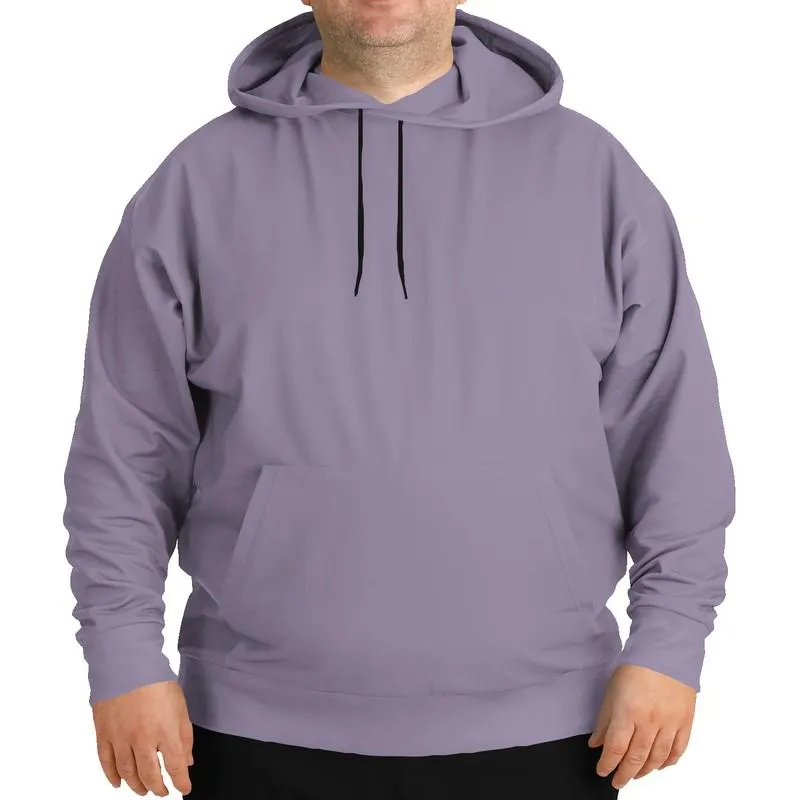 Shaded Pale Pastel Violet Gray Hoodie | Unisex | with PLUS sizes | C22M30Y0K30