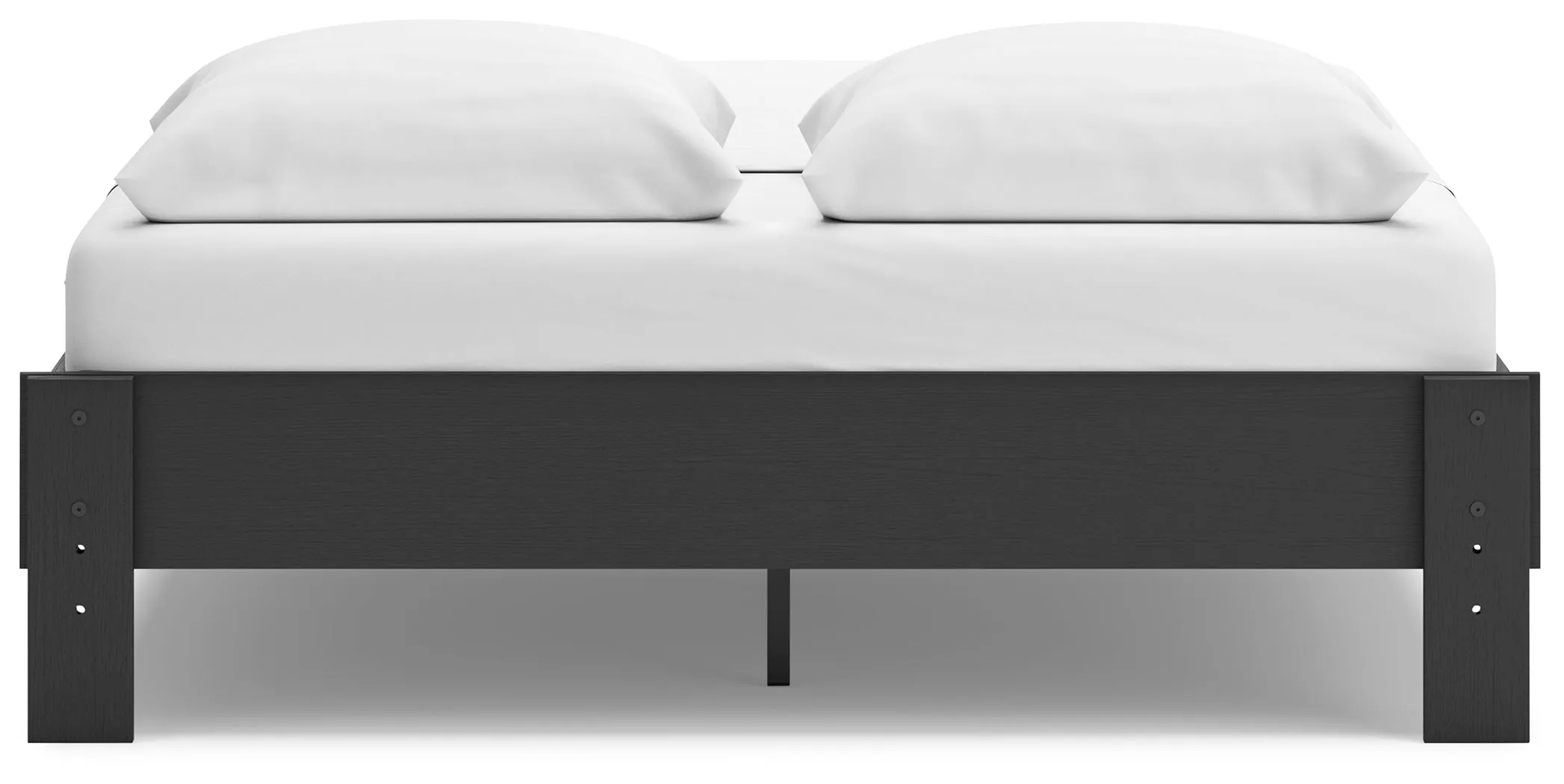 Socalle Queen Platform Bed with Dresser and Nightstand in Black