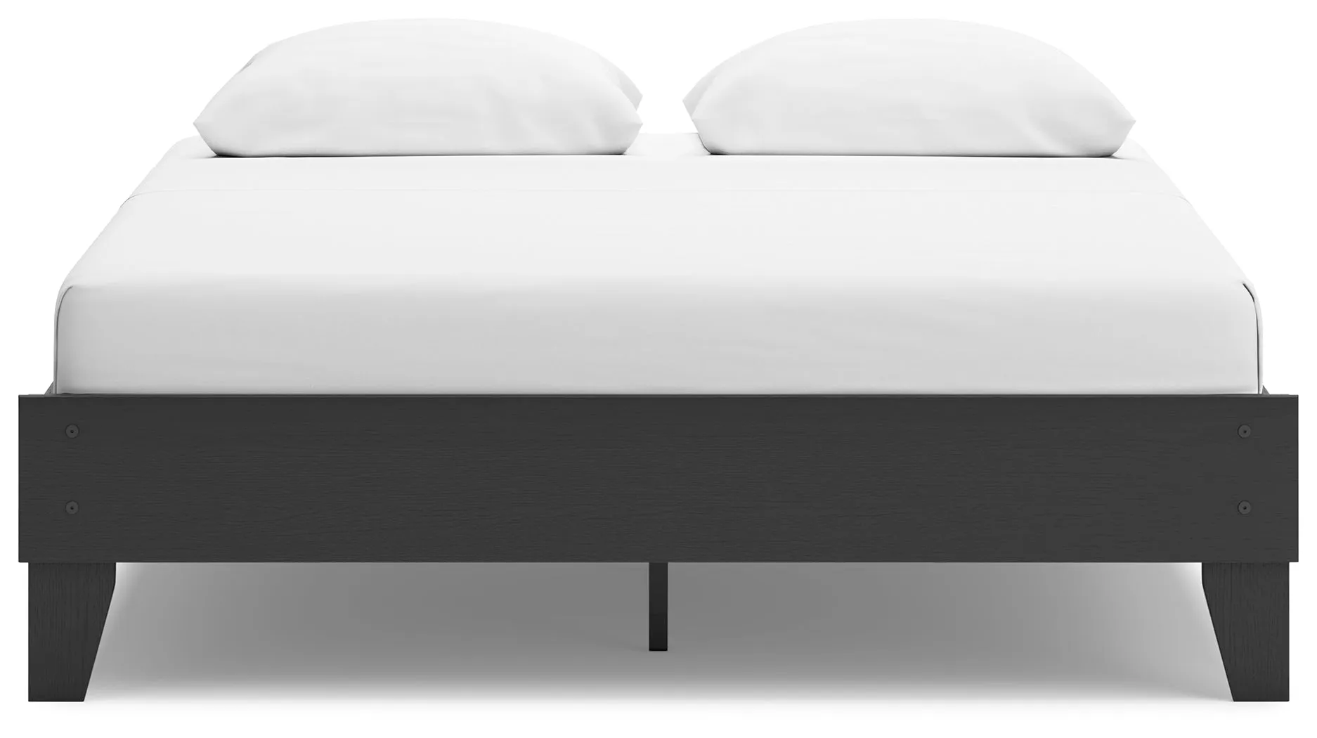 Socalle Queen Platform Bed with Dresser and Nightstand in Black