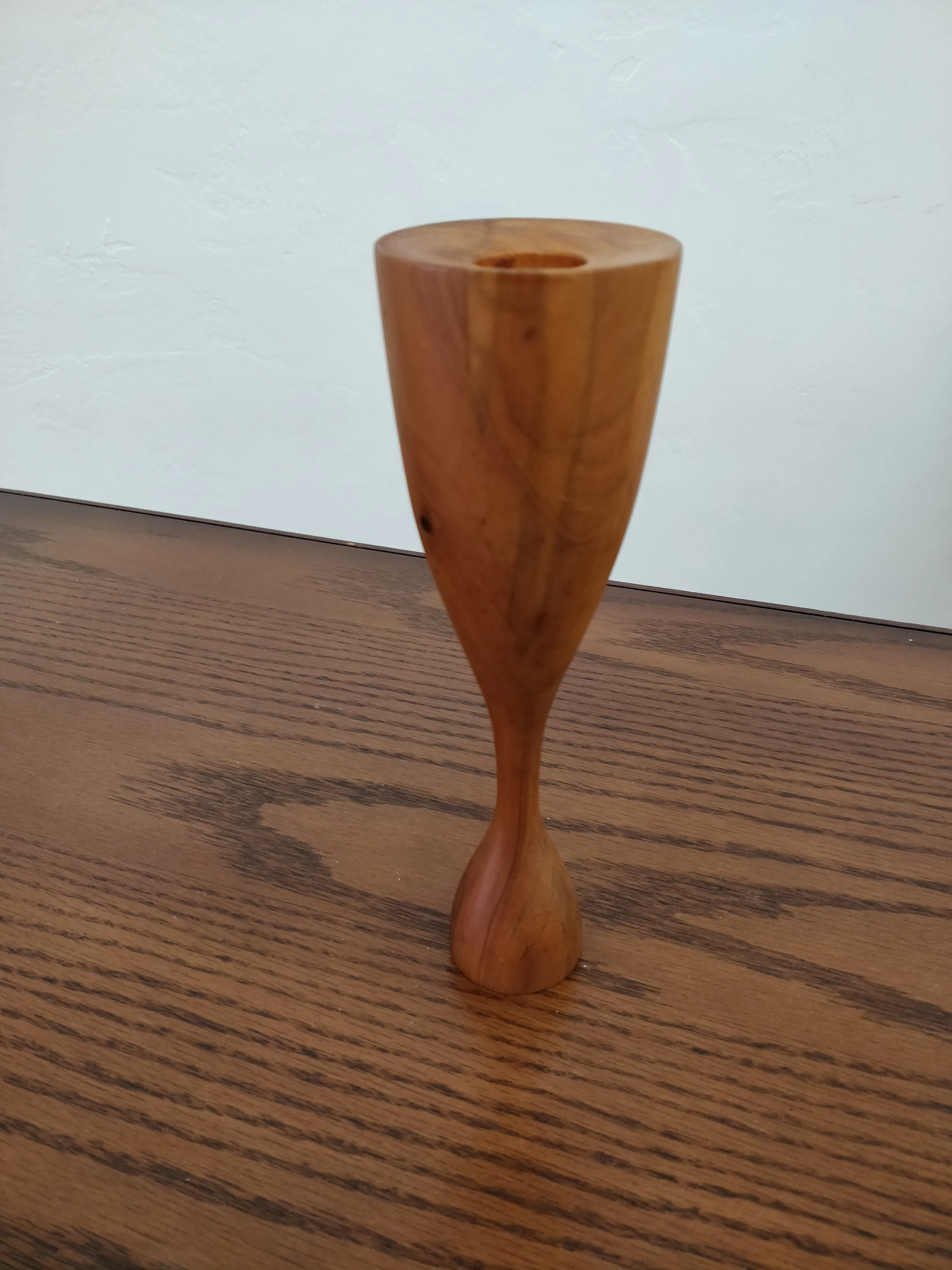 Vintage Solid Wood Candle Holder