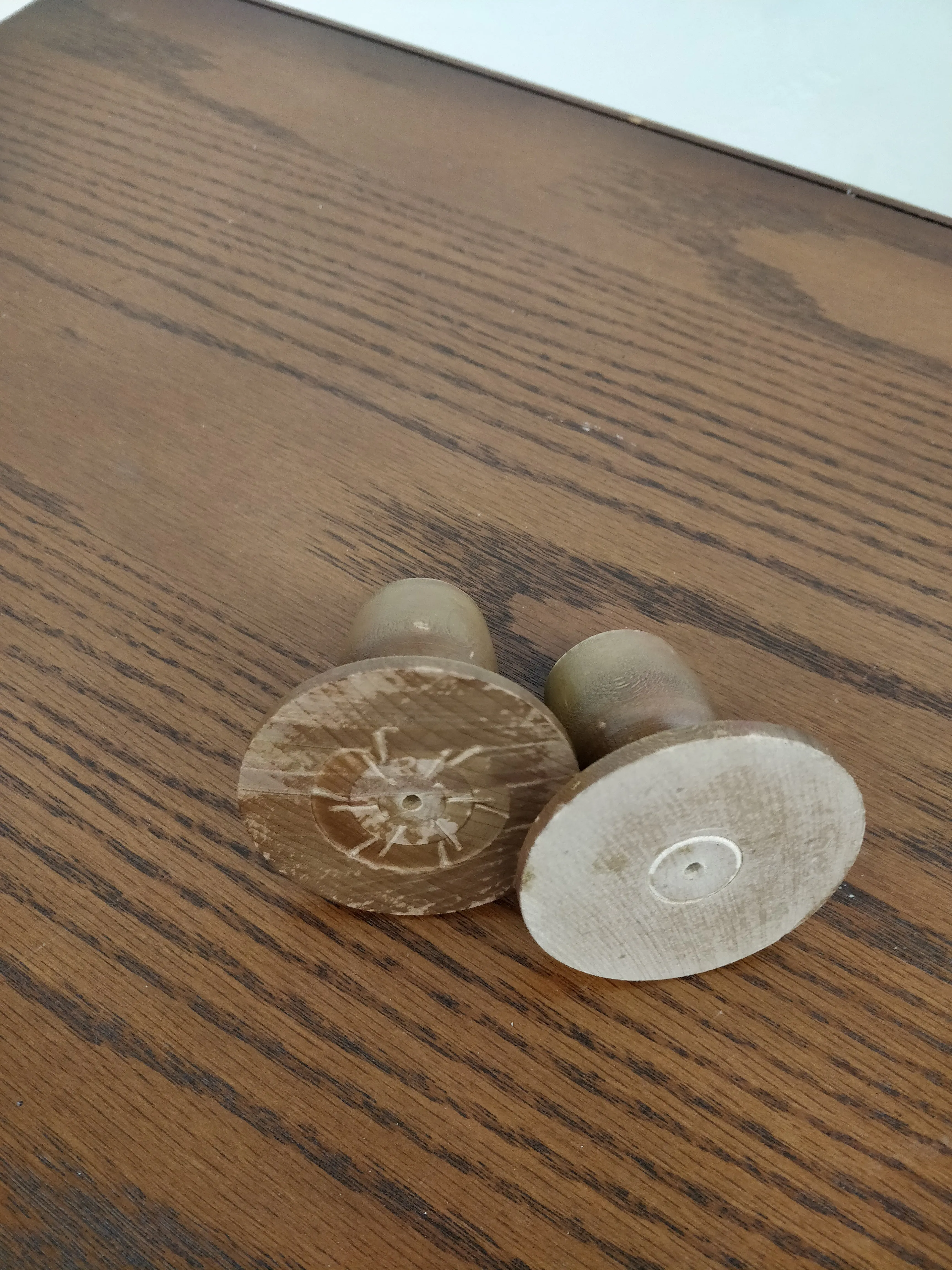 Vintage Solid Wood Candle Holder