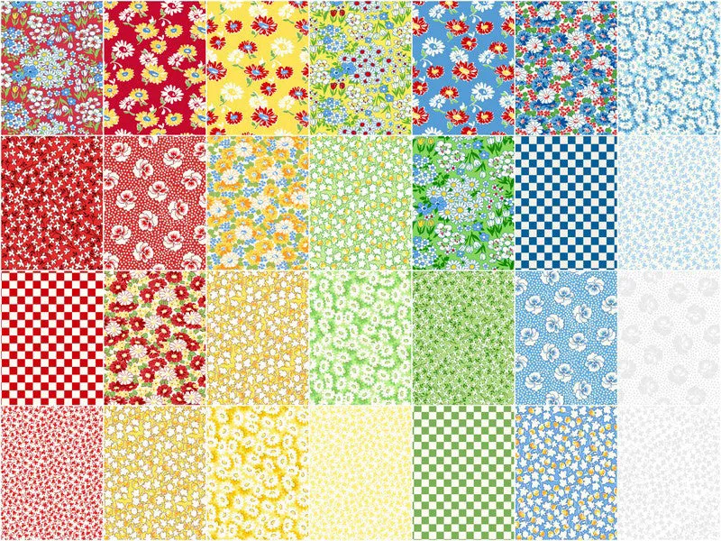 Wild Flour 10" Squares
