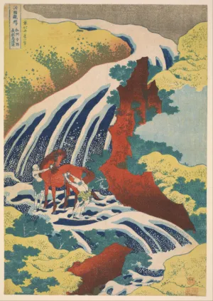 Yoshitsune Falls From The Series Famous Waterfalls In Various Provinces